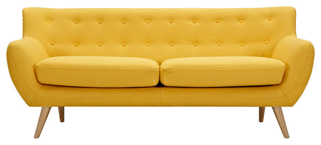 midcentury sofas رنگ در مبلمان و تآثیر آن