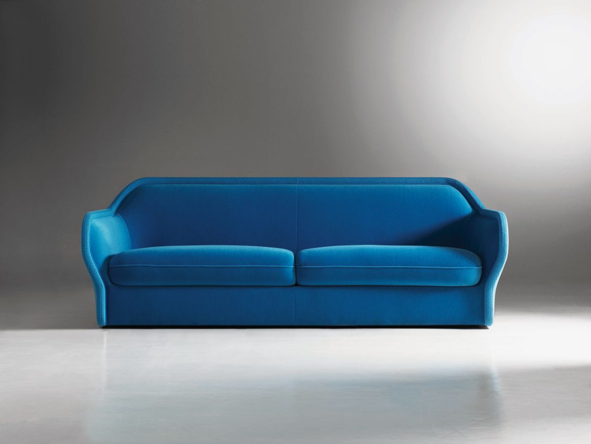 sofa design blue رنگ در مبلمان و تآثیر آن